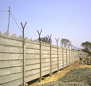Industrial Boundary Wall