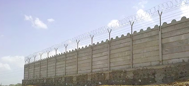 Industrial Boundary Wall