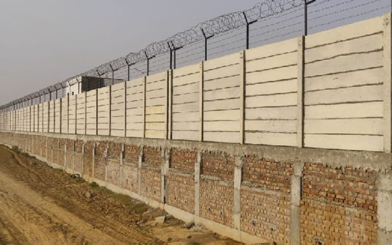 Industrial Boundary Wall